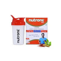 Nutrone Men Saffron Flavour 3 Protein Blend (Soy+Whey+SMP) Powder by Pentasure, 300g Carton with Free Shaker (Apply coupon + Add to cart)