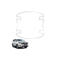Autokaar Car Door Handle Protector Sticker PU Finger Scratch Guard Transparent Universal for Toyota Innova/Hyryder/Fortuner/Glanza/Camry/Cruiser/Rumion/Crysta