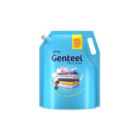 Genteel Matic Liquid Detergent Refill Pouch for Top load Washing - 2kg | No Soda Formula | with Added Fabric Conditioner