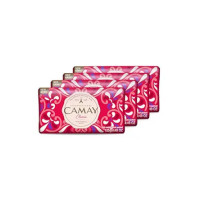 Camay Classic Carnations & Roses Beauty Soap with Indulging French Fragrance, Moisturizing Bathing Body Soap with Nature’s Scent & Creamy Lather for Daily Skincare, 125g (Pack of 4)