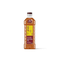 JIVO Cold Pressed Kachi Ghani Chemical Free Mustard Daily Cooking Oil, 1 Litre | Recommendable for Roasting, Frying, Baking All type of Cuisines| [Buy 4 Qty & Get Rs.90 Cb In Checkout]