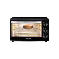 MarQ by Flipkart 33-Litre 33AOTMQB Oven Toaster Grill (OTG) with 4 Skewers and Inbuilt light  (Black)