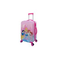 GOCART WITH G LOGO Cartoon Kid's Travel Trolley Bag Suitcase for Kids Children Rolling Case Travel Bags (Design-3, Large)