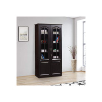 HomeTown Mandarin Engineered Wood Book Shelf Cabinet - (Wenge)