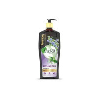 Dabur Vatika Rosemary & Seaweed Anti-Hairfall Shampoo - 640ml | Reduces Hair Fall | Stimulates Hair Growth and Thickness | Co-Created with Dermatologist | No Sulphates, Silicones & Parabens| Animal Test Free
