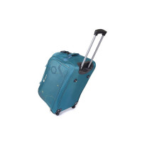 Verage - Star Cabin Size 64 cms Deep-Teal Colour Wheel Duffel Bag for Travel with Telescopic Trolley | Luggage Bag | Travel Bag (VRSTAR-24-TL)