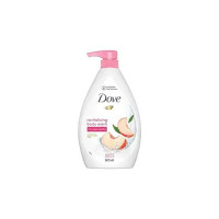 Dove Revitalizing Bodywash scented with peach and infused with Vtamin C to hydrate your skin, 100% gentle cleansers, paraben free/sulphate free cleansers, 100% plant- based moisturisers, 800ml [Apply Coupon]