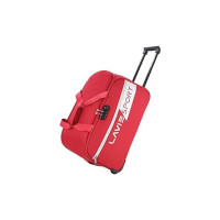 Lavie Sport Anti Theft Combi Lock Camelot Wheel Duffle Bag | Spacious Compartment | Duffle Bag | Build to Last Wheel and Trolley