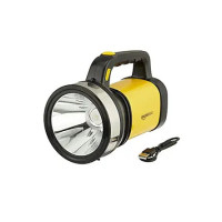 Amazon Basics Plastic Rover Rechargeable Beemer Torch, Yellow, Pack of 1