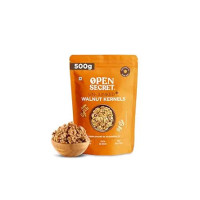 Open Secret Walnut Kernels 500g | Premium California Akrot Giri | High Protein & Iron | Fresh Whole Walnuts | Healthy Dry Fruits Snack