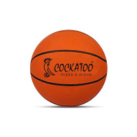 Cockatoo Orange Fury Basketball l Size 7 Professional Indoor-Outdoor Training and Tournament Ball l for Men and Women