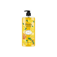 Pears Naturale Refreshing Vitamin C Body Wash with Natural Yuzu Lemon, Vitamin C & Honey Extract | for Refreshed & Radiant Skin| 750 ml