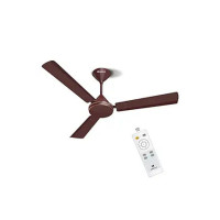 Havells 1200mm Efficiencia Prime BLDC Motor Ceiling Fan | 5 Star with Remote, 100% Copper | Upto 53% Energy Saving, High Air Delivery, 2 Year Warranty, Inverter Friendly, Timer | (Pack of 1, Brown)