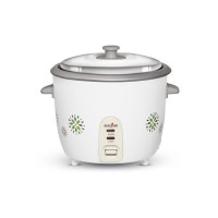 Kenstar My Cook 1.5 L Electric Rice Cooker with Steaming Feature  (1.5 L, White & Light Green)