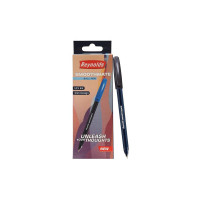Reynolds SMOOTHMATE 10 CT BOX - BLACK | Ball Point Pen Set With Comfortable Grip | Pens For Writing | School and Office Stationery | Pens For Students | 0.7 mm Tip Size