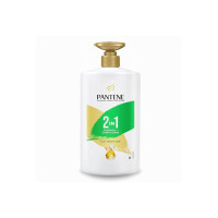 Pantene Advanced Hairfall Solution, 2in1 Anti-Hairfall Silky Smooth Shampoo & Conditioner for Women, 1L, Green