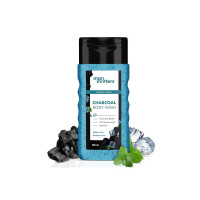Man Matters 3 in 1 Action Charcoal & Menthol Body Wash | With Menthol, 5% Niacinamide & Activated Charcoal Beads | For Instant Cooling, Odor Protection & Improves Skin texture | 250ml