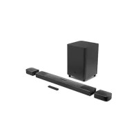 JBL Bar 9.1, Truly Wireless Soundbar with 9.1 (5.1.4) Channel, True Dolby Atmos® DTS:X 3D Sound, 10” Down-Firing Wireless Subwoofer, HDMI ARC, Bluetooth, Built-in Chromecast & AirPlay 2 (820W) [Apply 4000 Off Coupon + 6500 Off Using ICICI CC Discount]