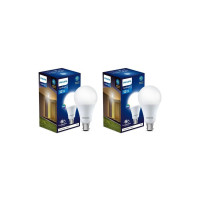 Philips StellarBright 12-Watt LED Bulb B22 Base (Crystal White, Pack of 2)