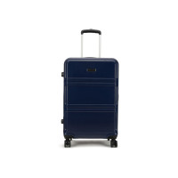 SKYSCAPE BY SWISS MILITARY Large Check-in Suitcase (75 cm) 8 Wheels - VISTA HARDTOP BLUE 28" - Blue
