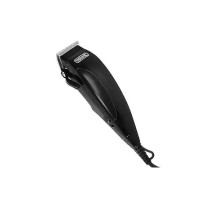 WAHL Home Cut Black Edition Hair Clipper Complete Hair Cutting Clipper with Thumb Adjustable Taper & Travel Pouch, Powerful Electromagnetic Motor with 14,400 strokes per min, Self-Sharpening Carbon Steel Blades, 10 Cutting Lengths, 2 Years Warranty; 9243-5724