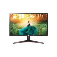 LG Electronics 24 Inch (60.9Cm) Full Hd Monitor with IPS Panel(1920X1080 Pixel),1Ms,75Hz,AMD Free-Sync with Gaming Mode,3-Side Borderless Design,Vga,Hdmi,Display Port,Tilt Stand - 24Mp60G (Black)