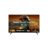 Redmi 108 cm (43 inches) 4K Ultra HD Smart LED Fire TV L43R8-FVIN (Black) [₹5139 Discount Using ICICI Credit Cards 6Mon No cost EMI]