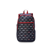 Puma Unisex-Adult Cat Backpack v2, Club Red-Club Navy-Gray Fog (9101802)