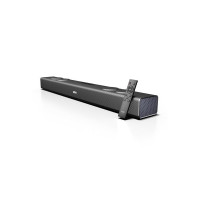 Mivi Fort Q120 Soundbar with 120W Surround Sound, 2.2 Channel soundbar with 2 in-Built subwoofers, Multiple EQ and Input Modes, Remote Accessibility, Bluetooth v5.1, Made in India Sound bar for TV