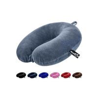 Billebon Premium Neck Pillow for Travelling Airplane Travel Pillow Comfortable Head Rest Neck Holder Pillow with 30 Years Warranty (Grey)