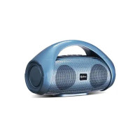 pTron Newly Launched Fusion Go 10W Portable Bluetooth Speaker with 6Hrs Playtime, Immersive Sound, Auto-TWS Function, Supports BT/USB/SD Card/AUX Playback & Lightweight (Blue)