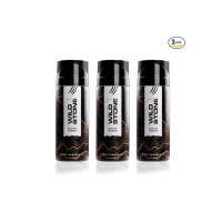 Wild Stone Night Rider Deodorants Body Spray for Men, Long Lasting Deo, Pack of 3 (150ml each)