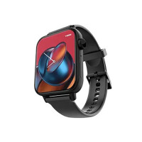 TAGG Verve Connect Ultra 1.78" AMOLED Display Bluetooth Calling Smartwatch | Always on Display | Password Protection| Functional Crown | 120+ Sports Mode | HR; SPO2; Games; Calculator & More | Black