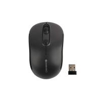 ZEBRONICS Zeb-Dash Plus 2.4GHz High Precision Wireless Mouse with up to 1600 DPI, Power Saving Mode, Nano Receiver and Plug & Play Usage - USB