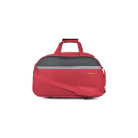 Aristocrat Enigma 52 Cm Polyester Softsided Cabin Size 2 Wheels Duffle Bag - Red