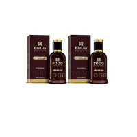 FOGG Men Spray Scent Xpressio Perfume, Long-Lasting, Fresh & Powerful Fragrance Spray, Eau De Parfum, 2 X 100 Ml (Pack Of 2), 200 Millilitres