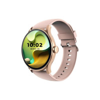 beatXP Flare Pro 1.39” HD Display Bluetooth Calling Smart Watch, 100+ Sports Modes, Heart Rate Monitoring, SpO2, AI Voice Assistant, IP68 - Champagne Gold