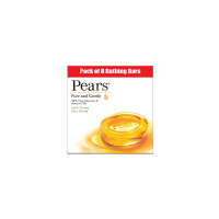 PearsSet of 8 Pure & Gentle 98% Pure Glycerin & Natural Oils Bathing Bars 125 g (Apply coupon TRYBEAUTY)