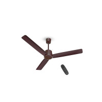 Havells 1200mm Ambrose Slim BLDC Motor Ceiling Fan | Premium Finish, Decorative Fan, Remote Control, High Air Delivery Fan | 5 Star Rated, Upto 60% Energy Saving, 2 Year Warranty | (Pack of 1, Brown) (Coupon)