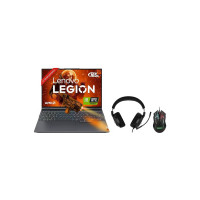 Lenovo Legion 5 Pro AMD Ryzen 7 5800H 16" (40.64cm) WQXGA-IPS 165Hz 500Nits Gaming Laptop (16GB/512GB SSD/Win 11/Office 2021/NVIDIA RTX 3060 6GB/Alexa/2.45Kg), 82JQ010EIN + M200 Mouse + H200 Headset