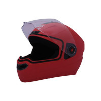 Steelbird SBA-1 Full Face Helmet Red, Size: M(55-56 cm)