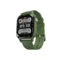 Fire-Boltt Tank 1.85" Outdoor Rugged Bluetooth Calling Smart Watch, 123 Sports Mode, 8 UI Interactions, Built in Speaker & Mic, 7 Days Battery (Green) [Apply 10% Off Coupon]