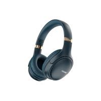Noise Newly Launched Three Wireless On-Ear Headphones with 70H Playtime, 40mm Driver, Low Latency(up to 45ms),Dual Pairing, BT v5.3 (Space Blue)