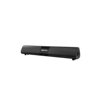 amazon basics 16W Bluetooth Soundbar Speaker with 2000mAh Battery | BT v5.3 | Aux/USB Port for Mobile, PC, Tablets, and Laptops (Black)