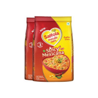 Saffola Masala Oats Spicy Mexican, Healthy & Tasty, Anytime Snack, Pouch  (2 x 400 g)