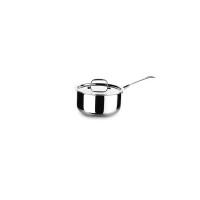 Crystal TriPro -Triply Stainless Steel Saucepan with Lid - 18 cm (Induction Bottom)