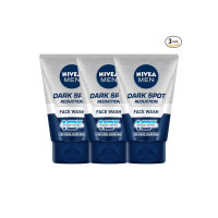 NIVEA MEN Dark Spot Reduction Face Wash 100 g (Pack of 3)| With Ginko and Ginseng Extracts for Clean, Healthy & Clear Skin | 10 X Vitamin C Effect for Radiant Skin |For Dark Spot Reduction