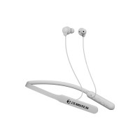 ZEBSTER Style 603 in Ear Wireless Neckband with Bluetooth 5.2, Call Function, Voice Assistant Support with Extra Ear Tips(White)