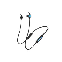 tunez Rhythm R50 Wireless Neckband Earphone with Bluetooth V5.0,Type C Charger, Inline Controllers, Voice Assistant,20 Hours Play Time, Fast Charging and Water Resistant(Blue) (Coupon)