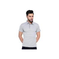 Honky Tonky Men's Regular Fit Polo Neck Half Sleeve Printed Casual T-Shirt | Polo T-Shirt for Men